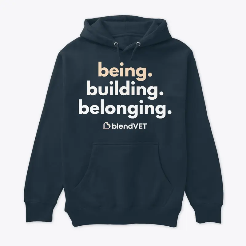 Being. Building. Belonging. (Dark Mode)