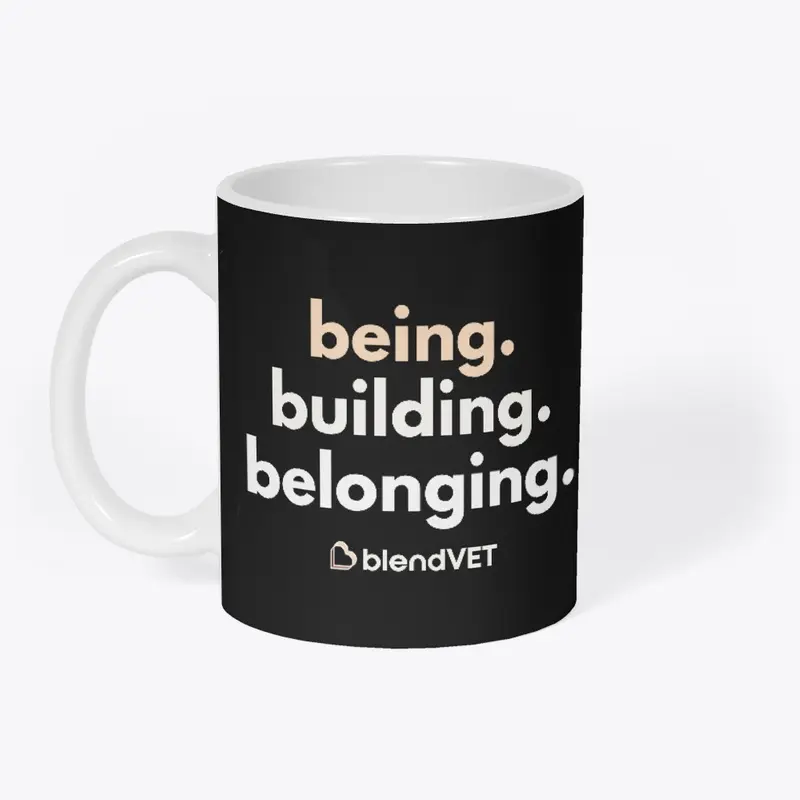 Being. Building. Belonging. (Dark Mode)